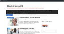 Desktop Screenshot of disabledmagazine.com